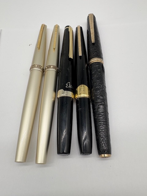 Yahoo!オークション -「パイロット 万年筆 エリート 18k」(プラチナ