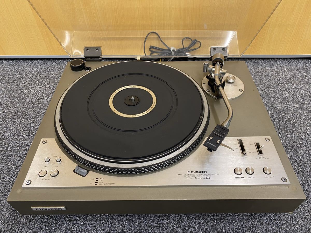 希少 パイオニア PL-A500S レコードプレーヤー ターンテーブル 希少