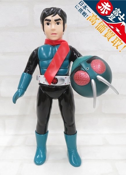 Yahoo!オークション -「東映レトロソフビコレクション 仮面ライダー旧1