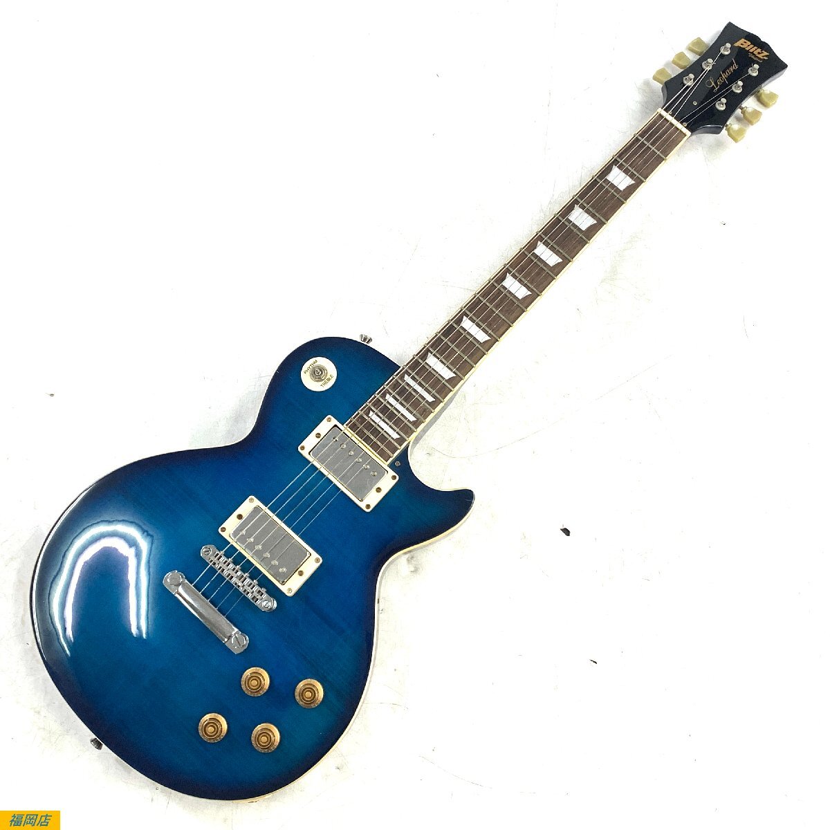 Blitz Leopard AriaProⅡレオパード レスポールタイプ ブルー 【公式通販】