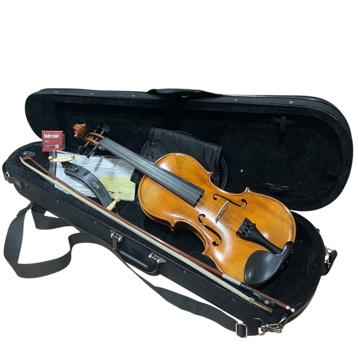 ピンクアイボリー バイオリン顎当て ガルネリ型 R114917728 - 弦楽器