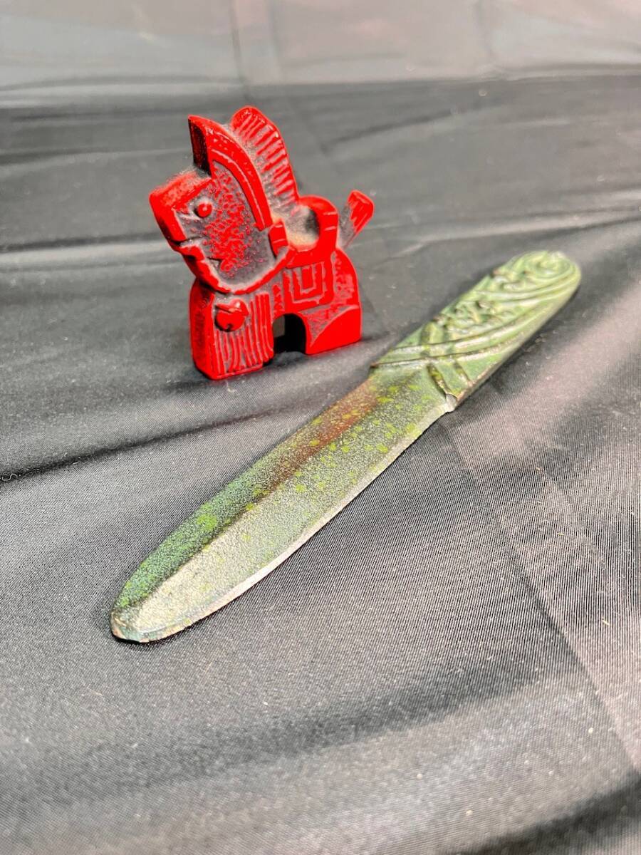 Yahoo!オークション -「文鎮 青銅」の落札相場・落札価格