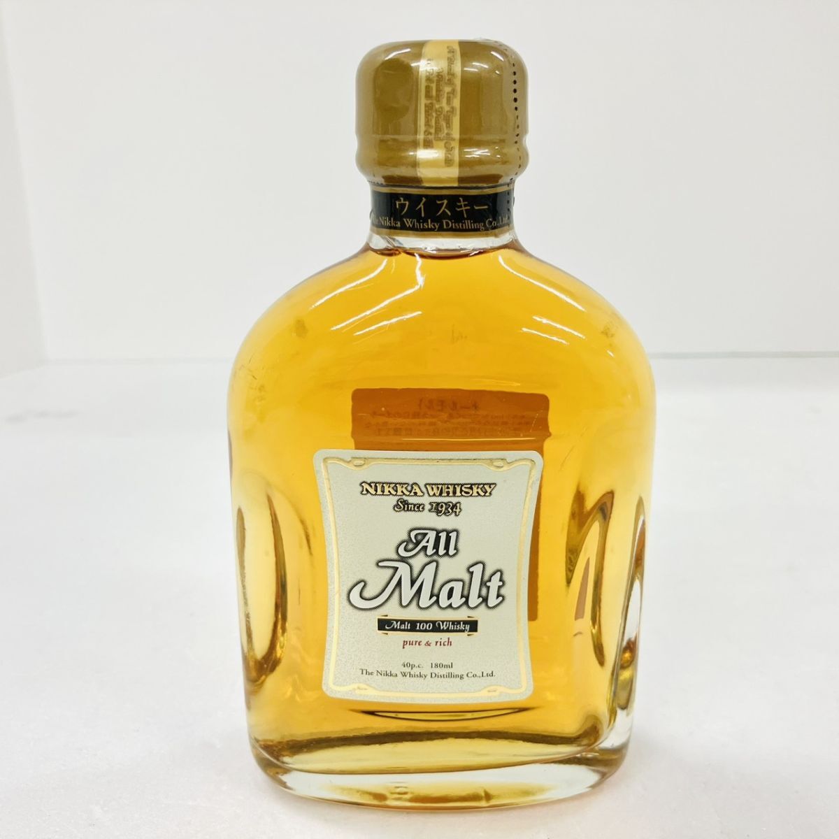未開栓】ウィスキー4本セット ニッカウヰスキー オールモルト 初代