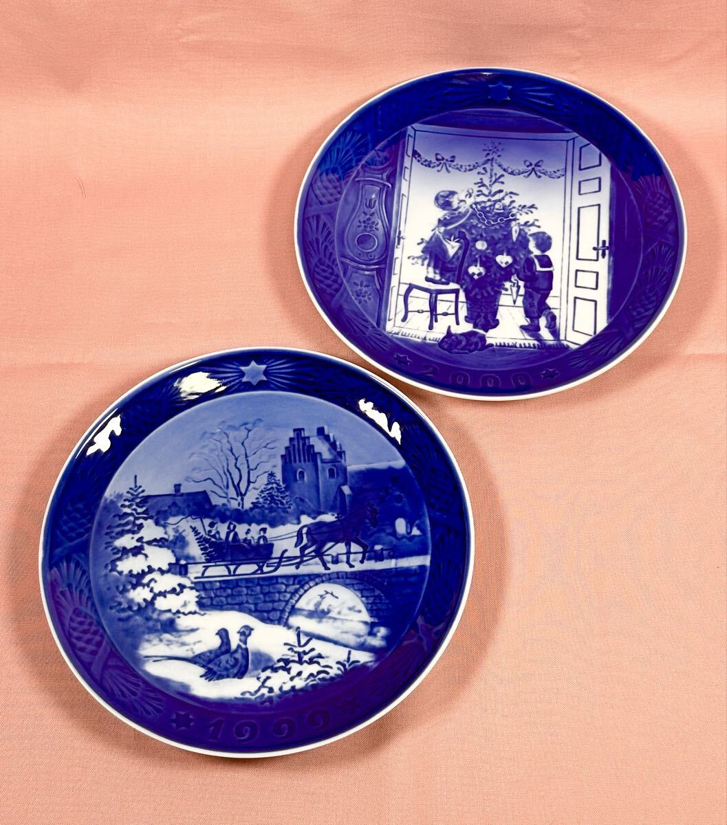 Yahoo!オークション -「ロイヤルコペンハーゲン イヤープレート 1999