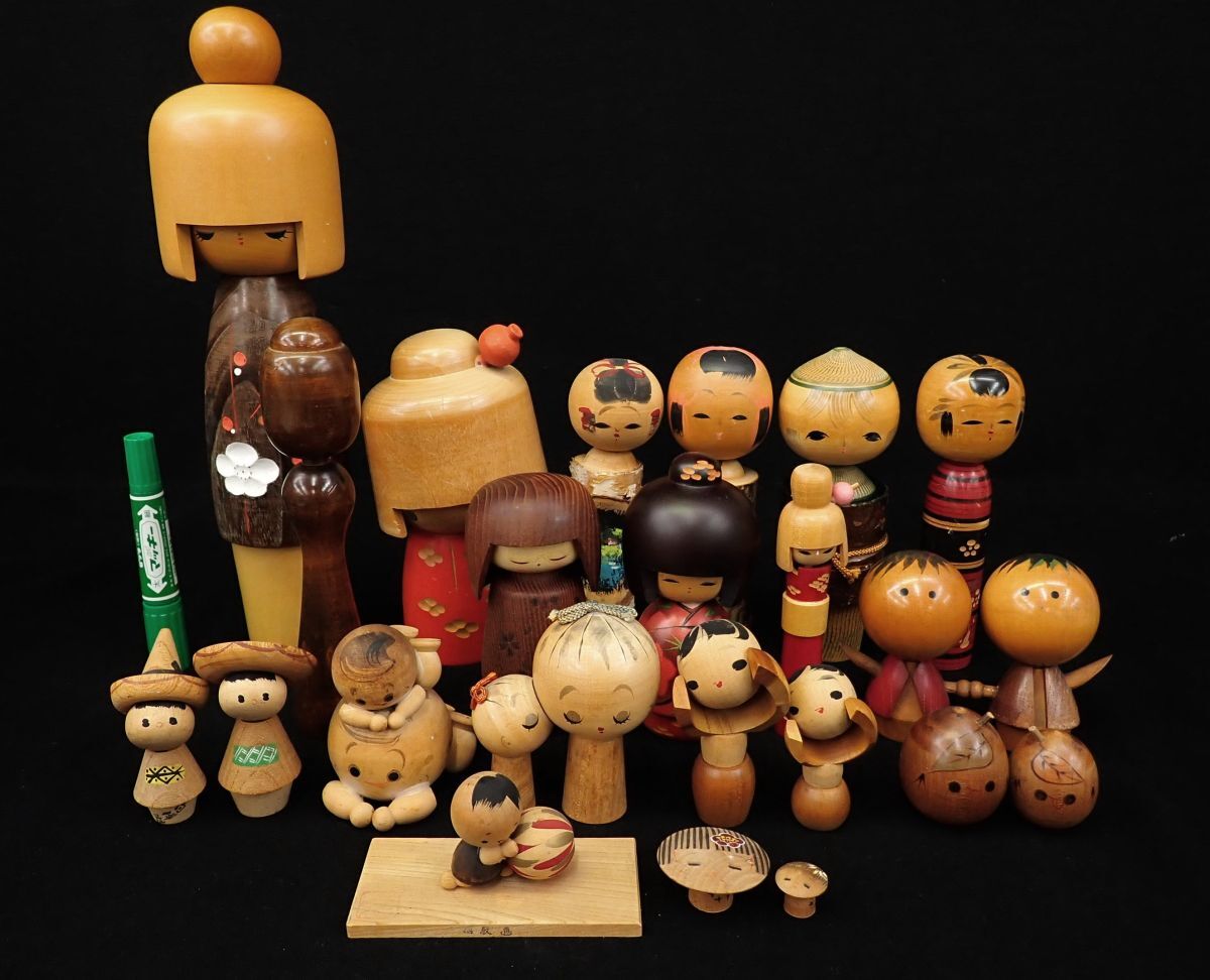Yahoo!オークション -「昭和 おみやげ」(こけし) (日本人形)の落札相場