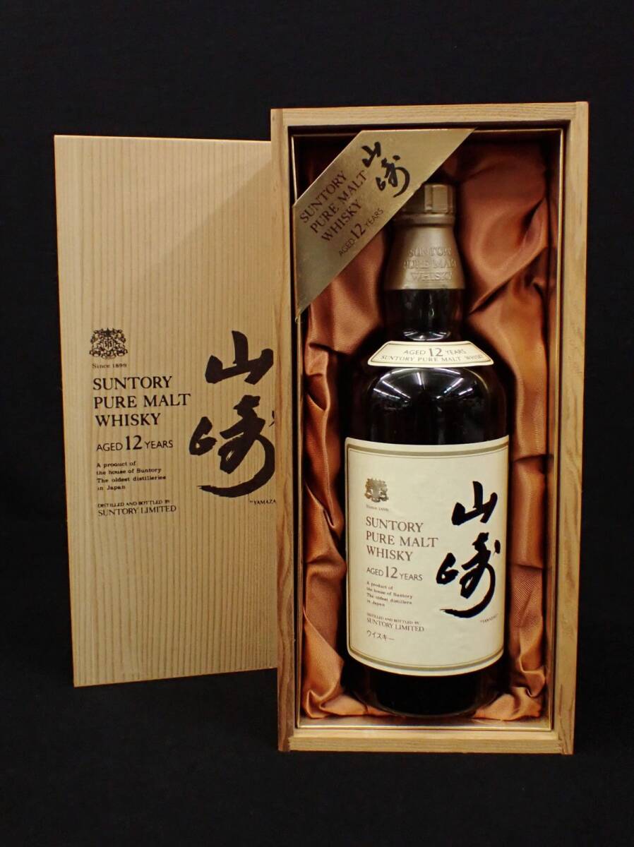 Yahoo!オークション -「山崎12年 木箱」(ウイスキー) (アルコール)の