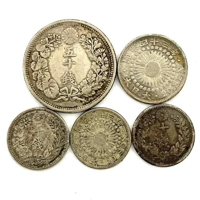 Yahoo!オークション -「竜20銭銀貨 明治21年」の落札相場・落札価格