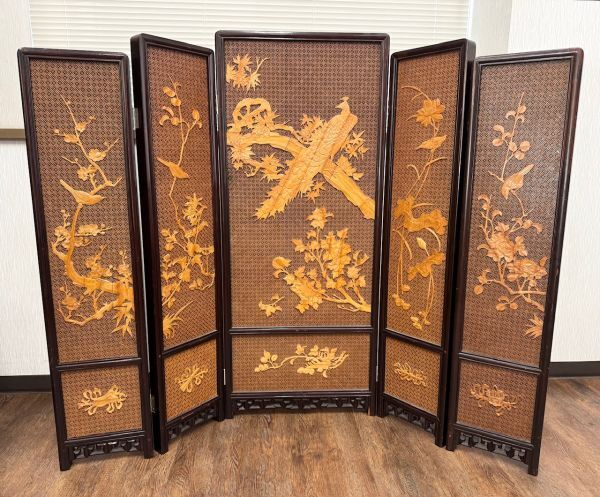 Yahoo!オークション -「中国美術 屏風」の落札相場・落札価格