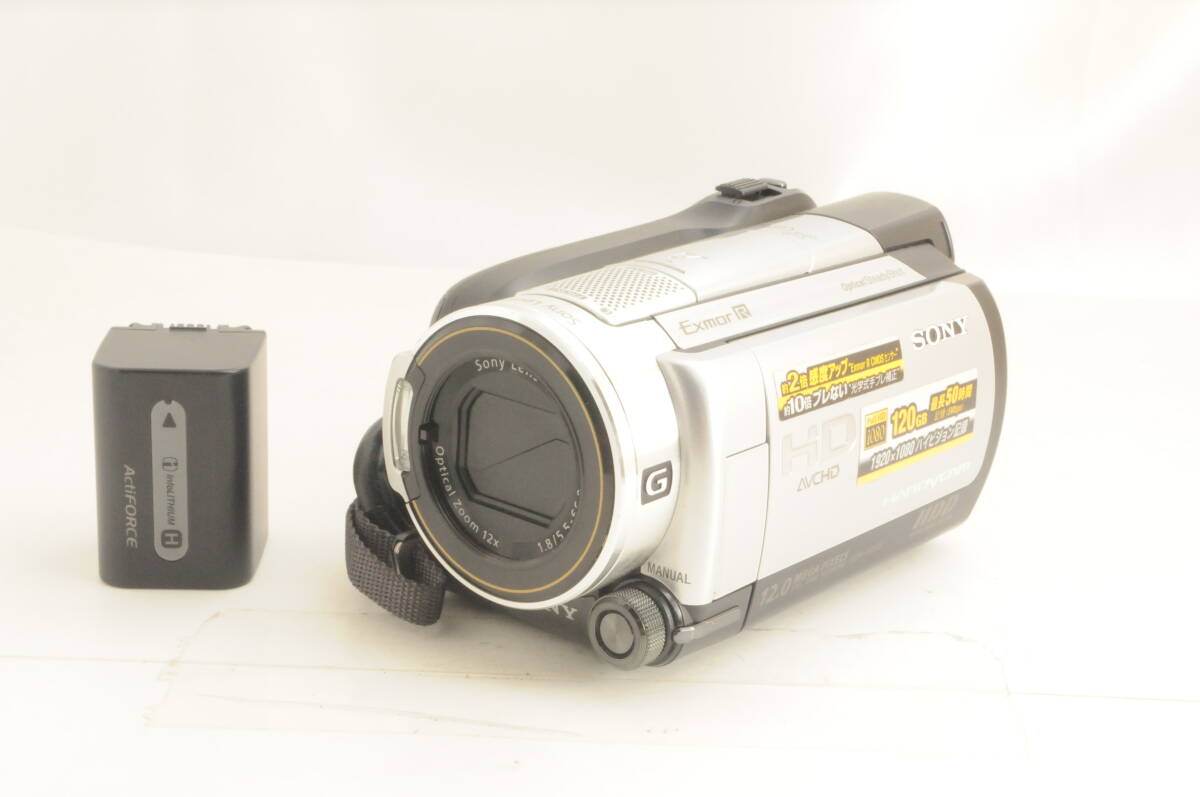 SONY HDR-XR500V ワイコン、マイク、リモコン三脚など付属 SONY HDR