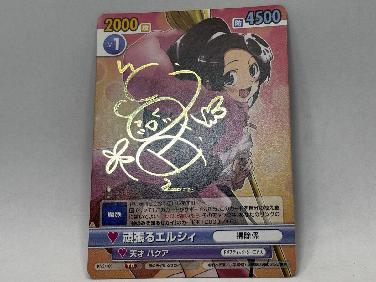 ヴィクトリースパーク 神のみぞ知る世界 かのん サイン ヴィクトリー