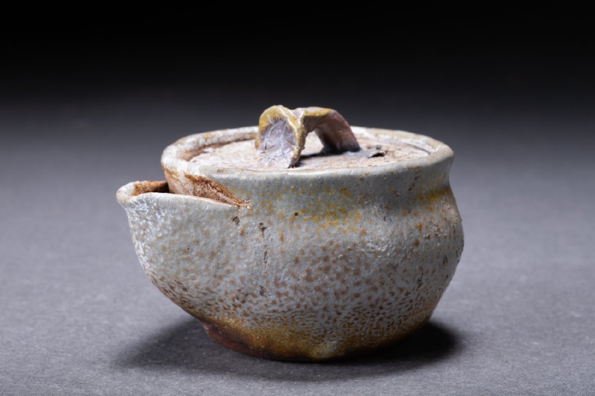陶古印 備前焼 窯変宝瓶 137g 湯冷まし 2個セット 煎茶道具 煎茶