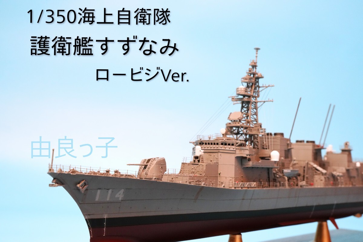 精密完成品 1/350海上自衛隊護衛艦ちょうかい ロービジVer. 海上自衛隊