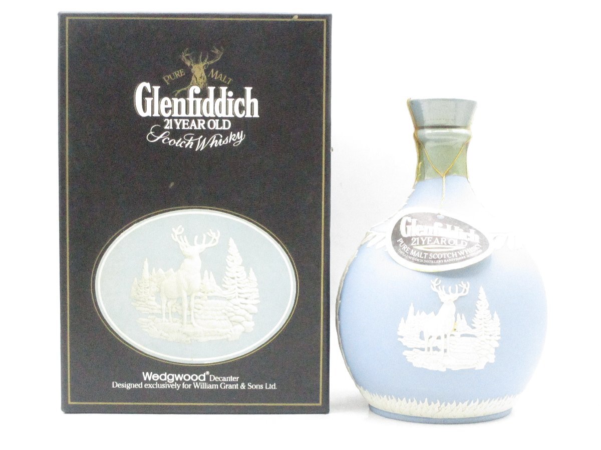 Yahoo!オークション -「グレンフィディック 21年 ウェッジウッド」の