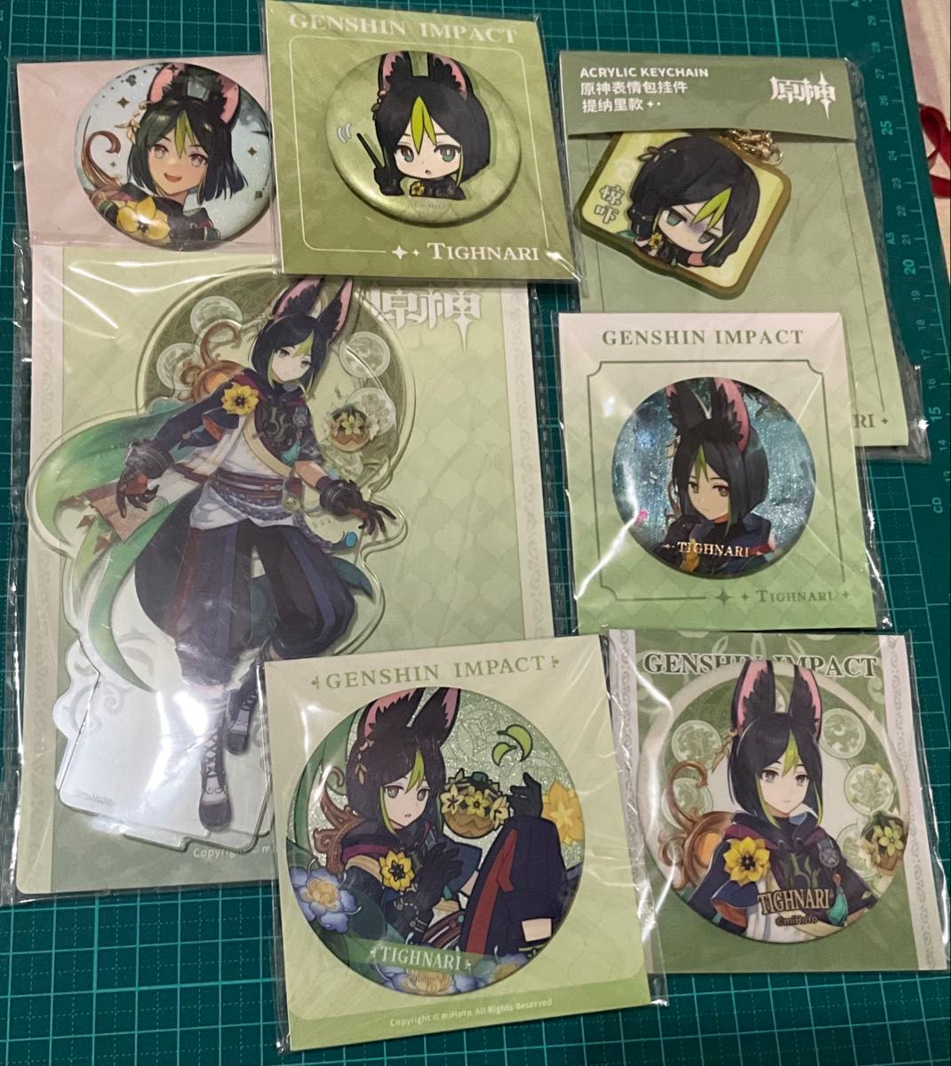 原神 ティナリ キールズ コラボ 缶バッジ まとめ売り 原神 ティナリ