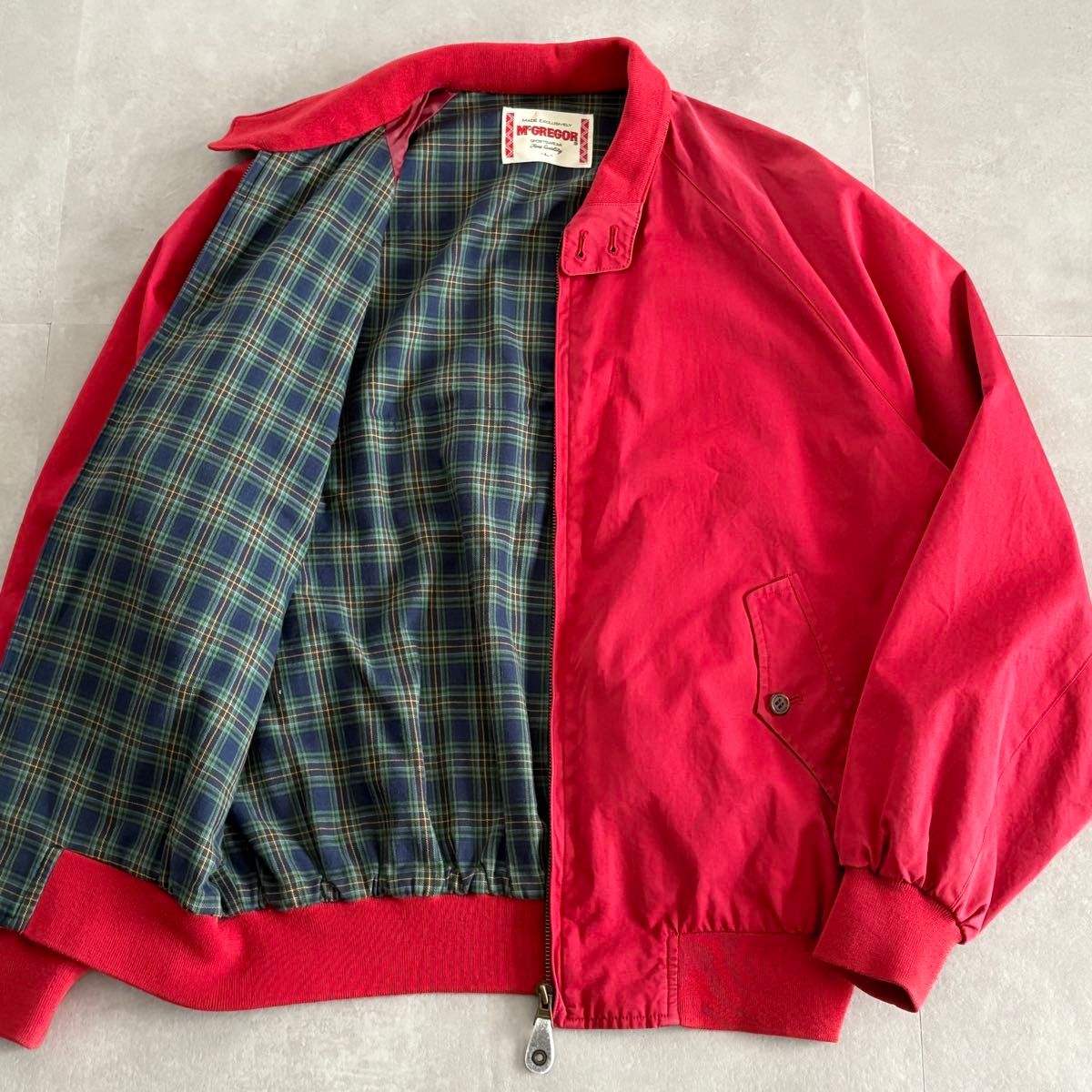 90s Burberrys スイングトップ ハリントンジャケット ホワイト 刺繍