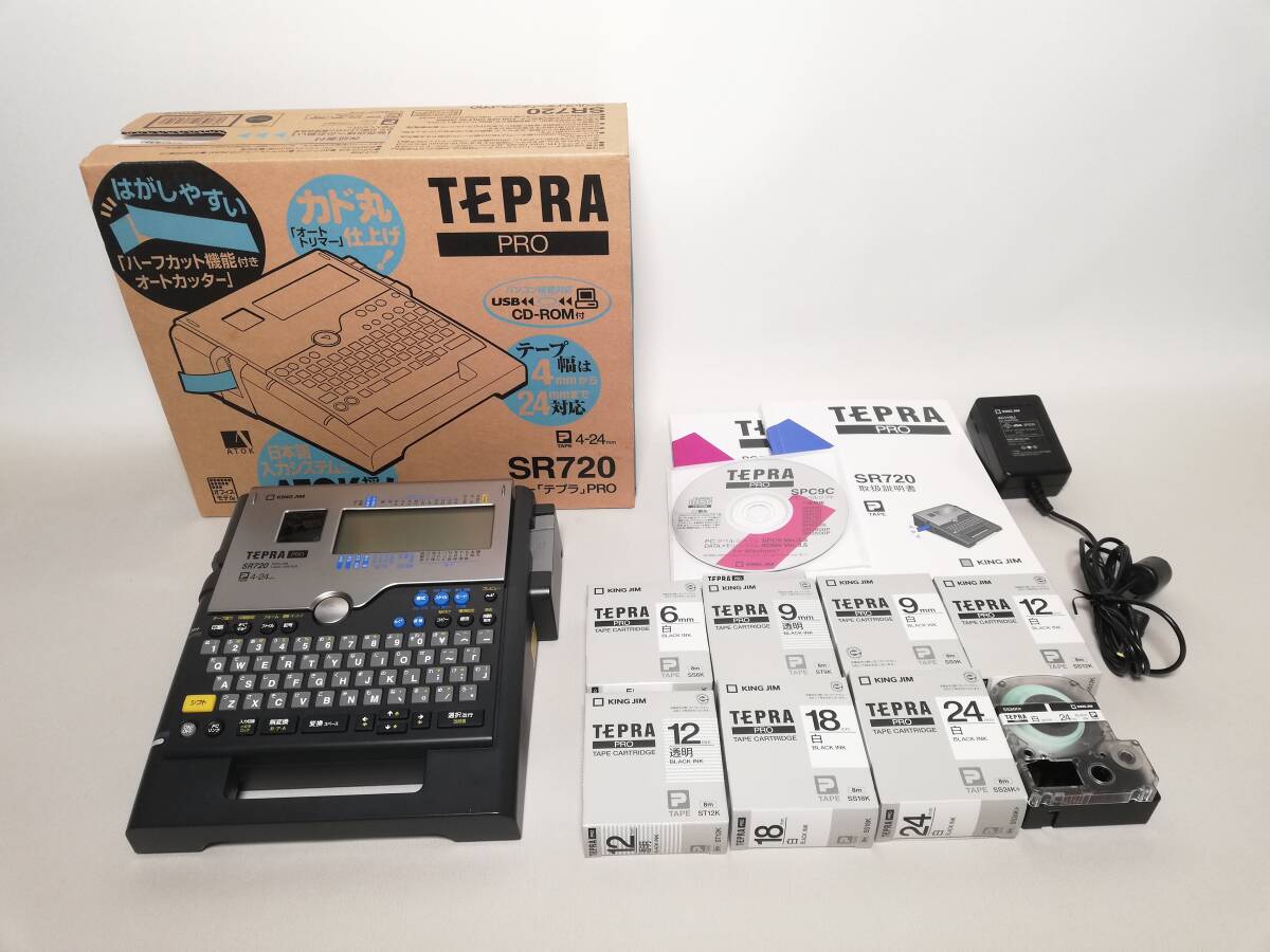 Yahoo!オークション -「テプラsr720」の落札相場・落札価格