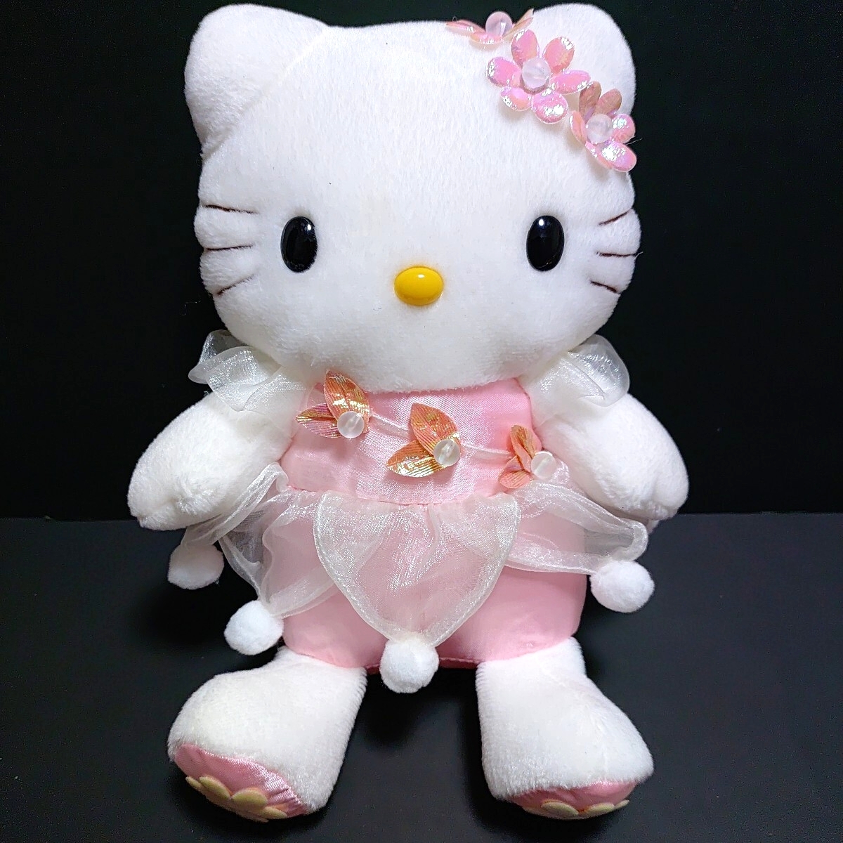 レア サンリオ ハローキティ ぬいぐるみ フェアリーキティ メガミ