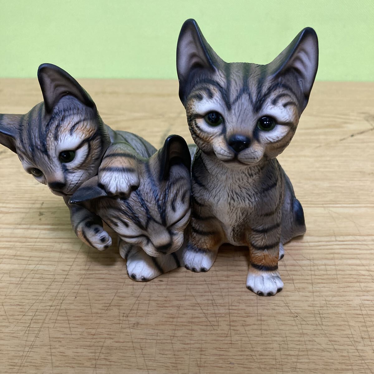 イタリア製ドマン 猫の置物 2体セット 希少レア DEMAIN HK 2026年最新