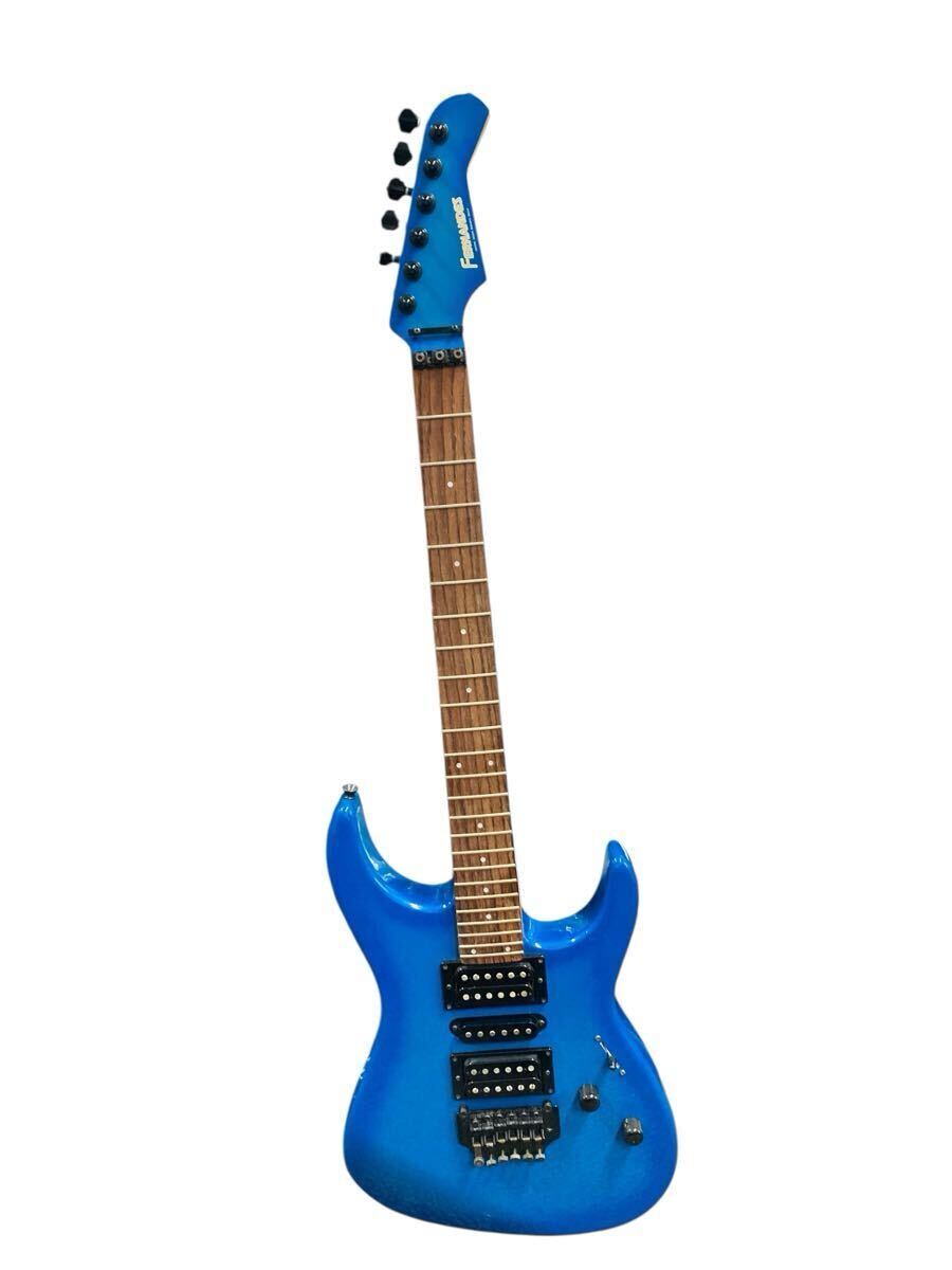 Yahoo!オークション -「エレキ ギター 青」(フェルナンデス) (本体)の