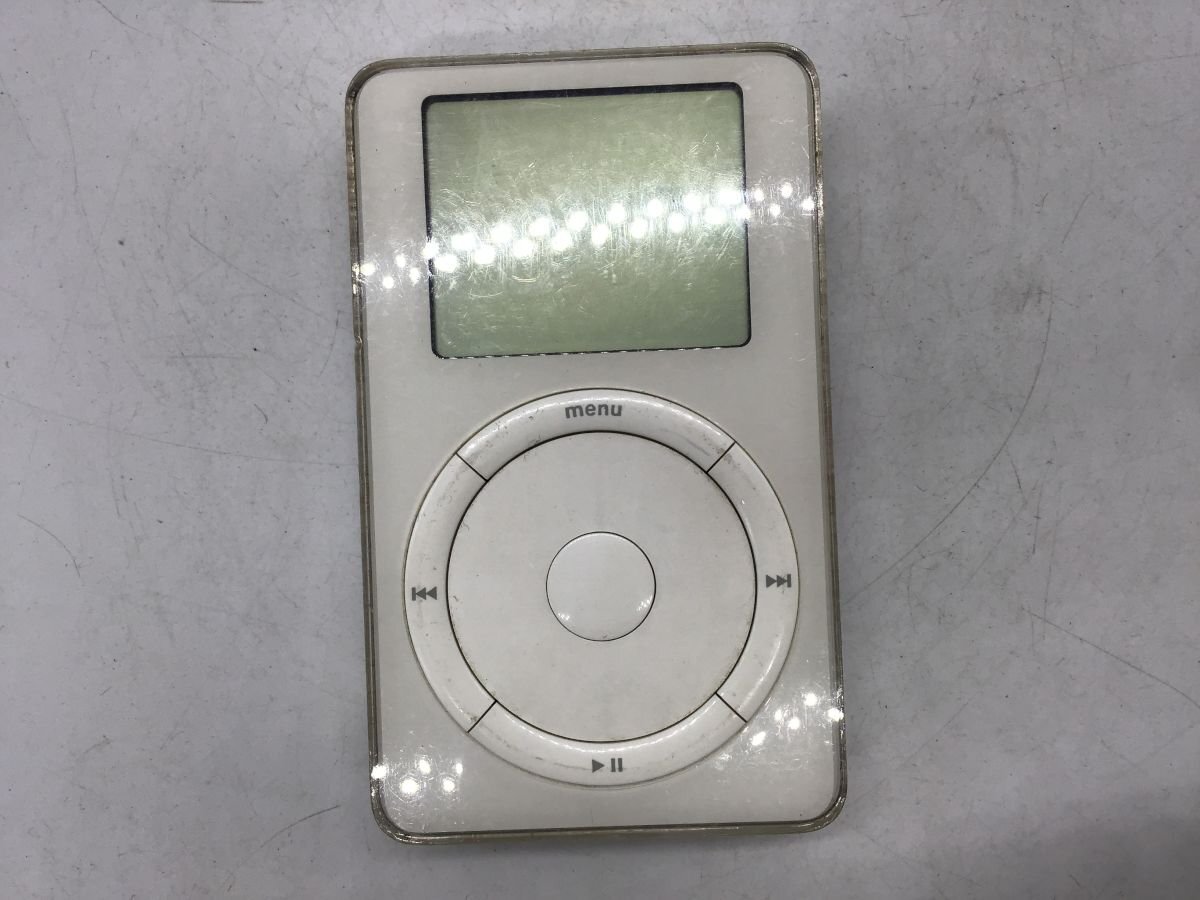 Apple 初期型iPod 20GB スクロールホイールA1019 ジャンク iPod 20GB