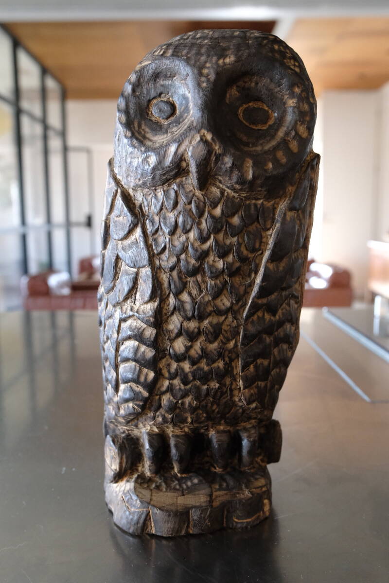 2026年最新】Yahoo!オークション -北海道 木彫り ふくろうの中古品