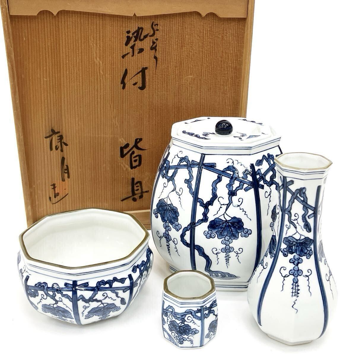 Yahoo!オークション -「ぶどう 棚」(水指) (茶道具)の落札相場・落札価格