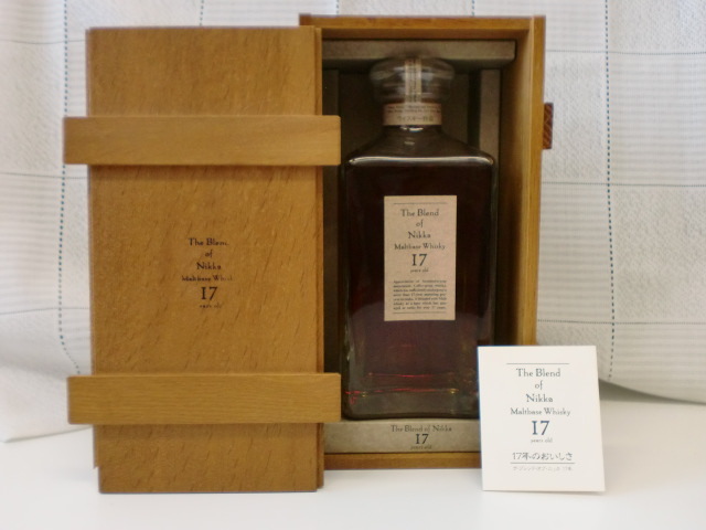 Yahoo!オークション -「ブレンドオブニッカ17年」の落札相場・落札価格