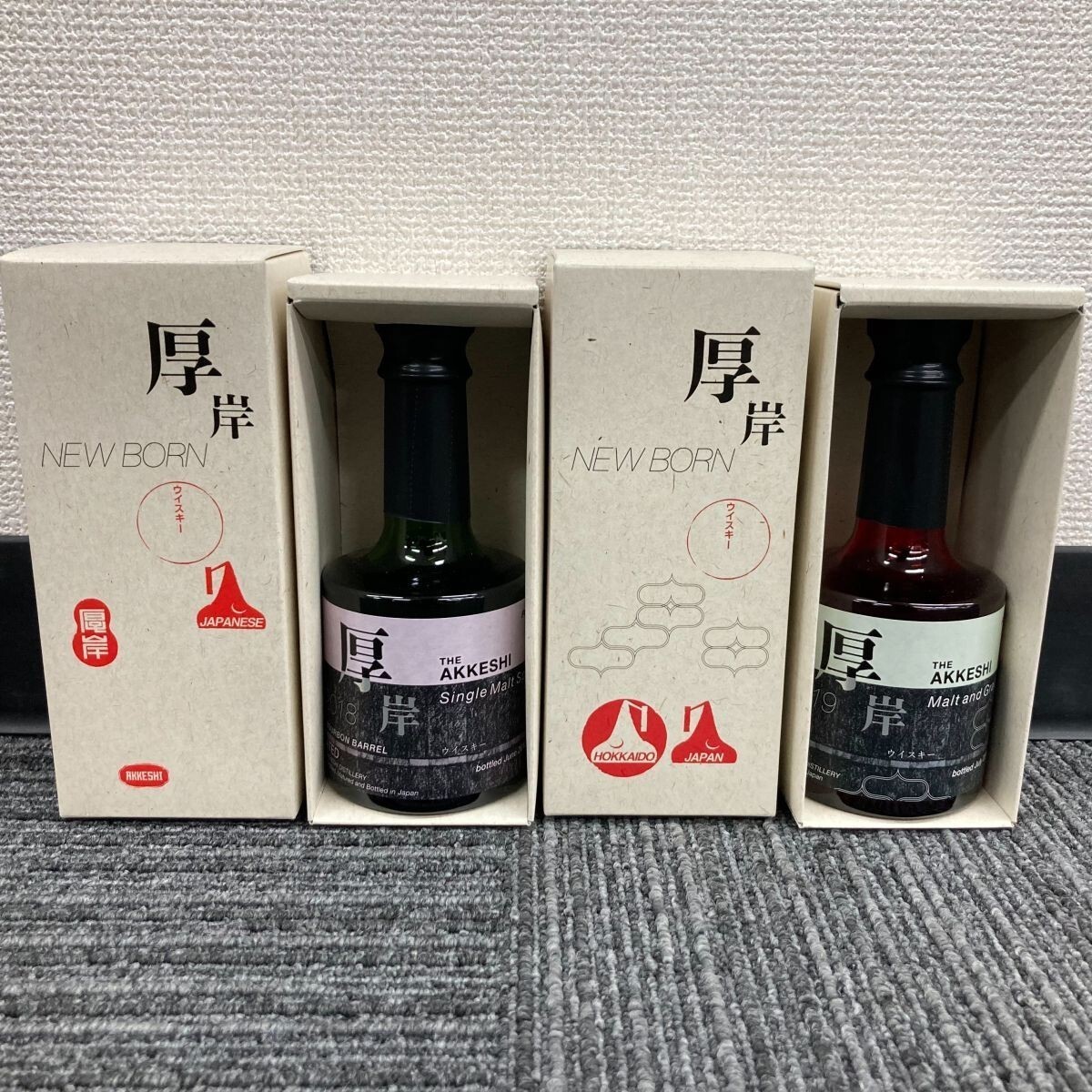 Yahoo!オークション -「厚岸 ウイスキー ニューボーン」(ウイスキー