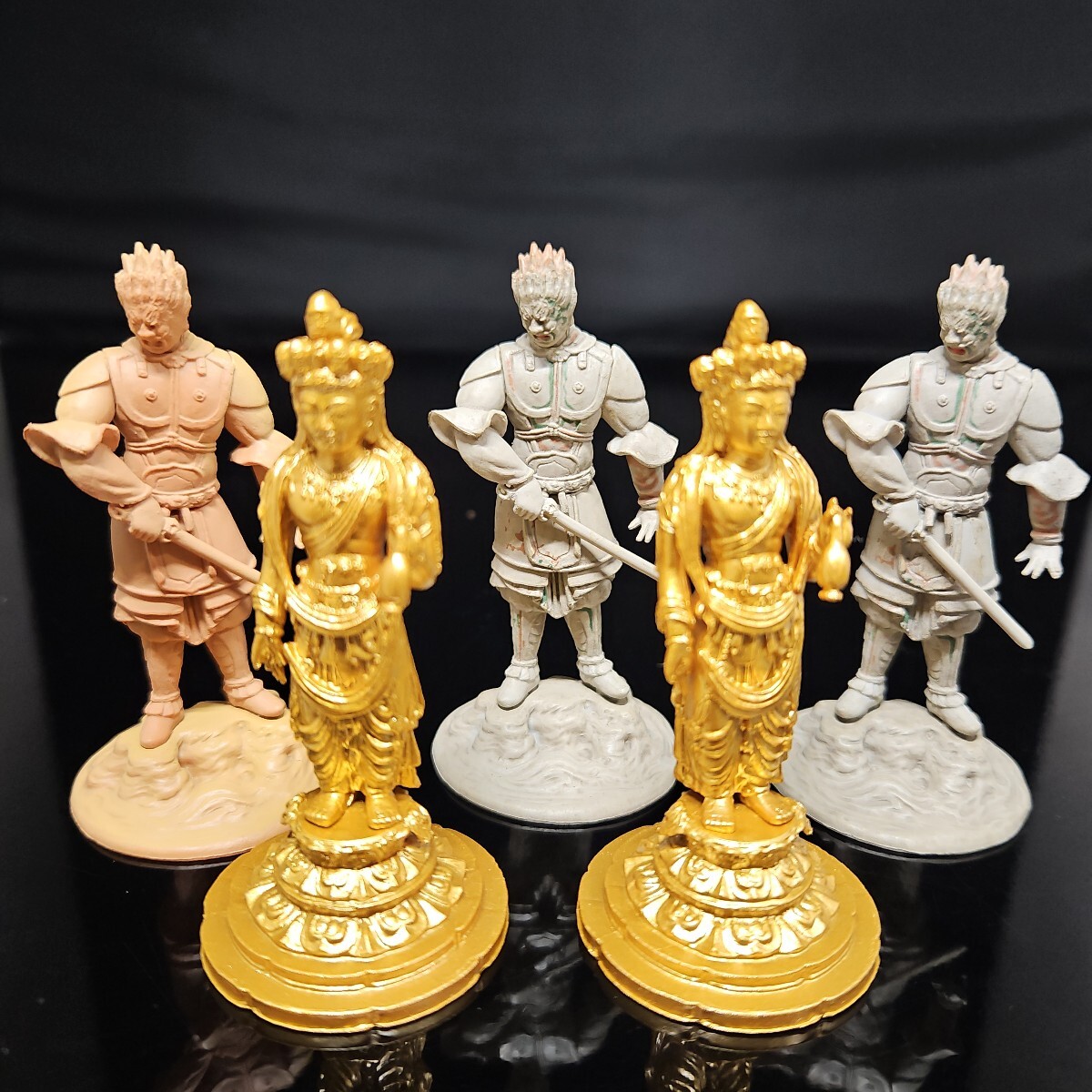 赤富士 水口新一 油彩画 金色フレーム付き Yahoo!オークション -「新一