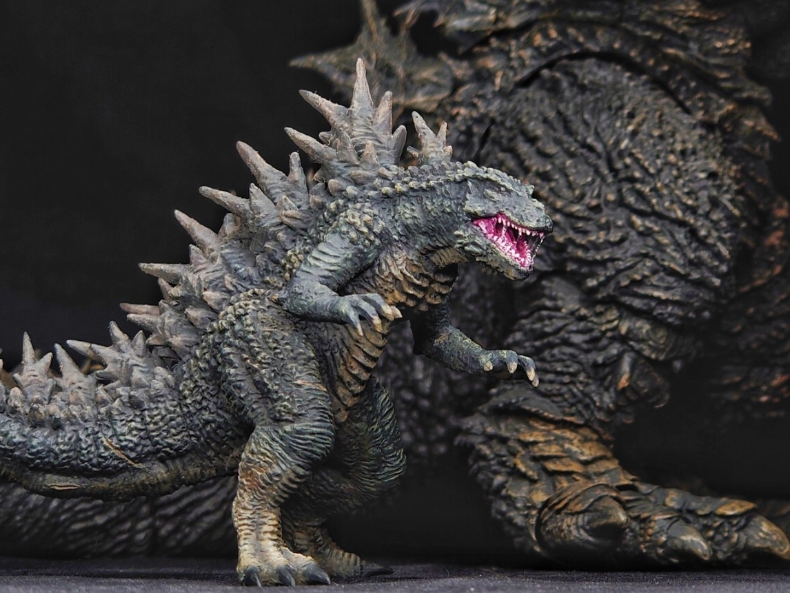 Yahoo!オークション -「ガレージキット塗装完成品」(ゴジラ、怪獣