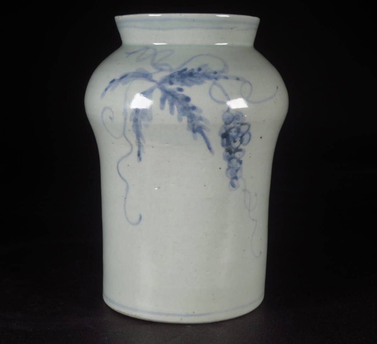 Yahoo!オークション -「李朝 染付 壺」の落札相場・落札価格 【GE