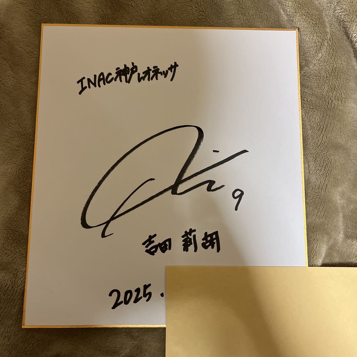 Yahoo!オークション -「サイン色紙」(サッカー) (スポーツ別)の落札