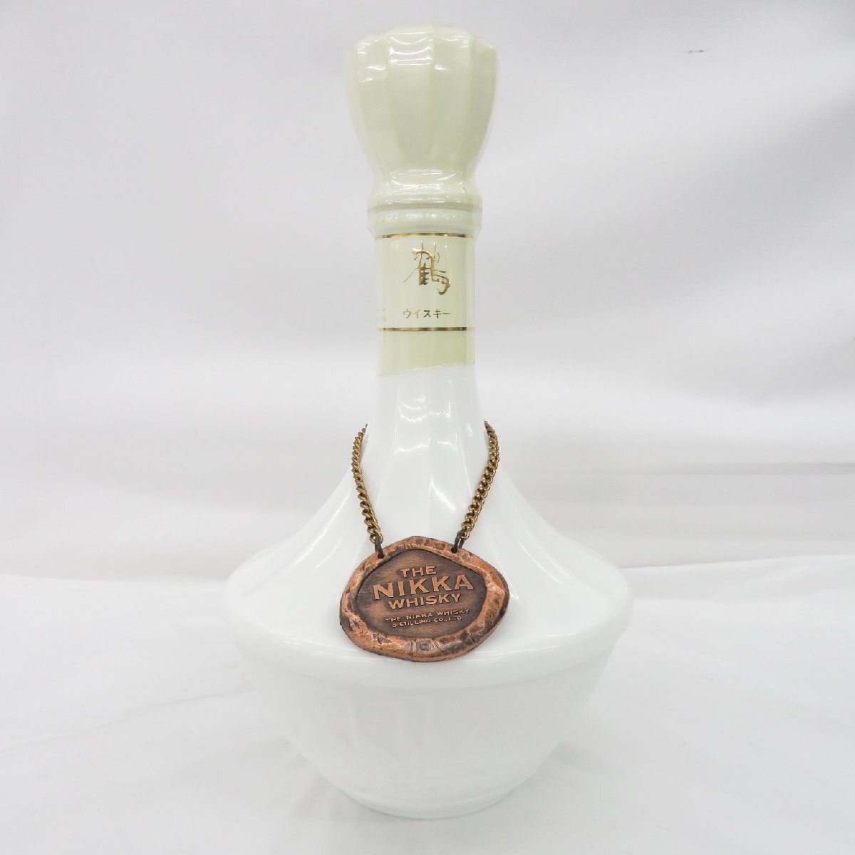 Yahoo!オークション -「ニッカ 鶴 陶器ボトル」の落札相場・落札価格