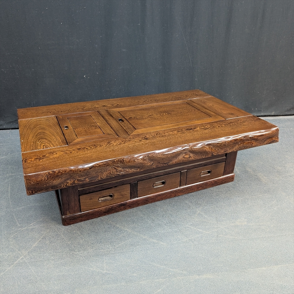 Yahoo!オークション -「鉄刀木 座卓」(家具、インテリア) の落札相場