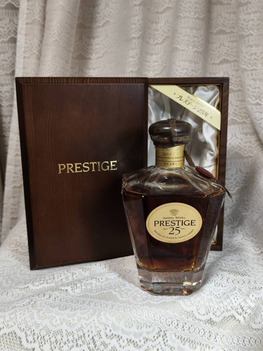 Yahoo!オークション -「サントリー プレステージ25年」の落札相場