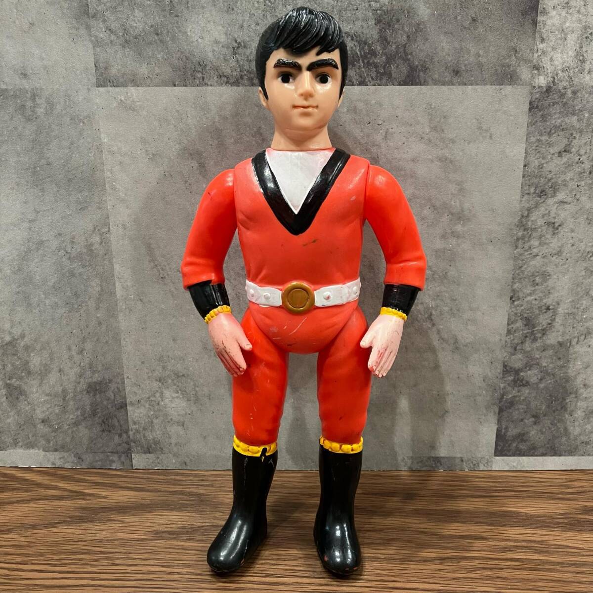 無版権 怪傑ライオン丸 ソフビ フィギュア 当時物 パチソフビ 獅子丸