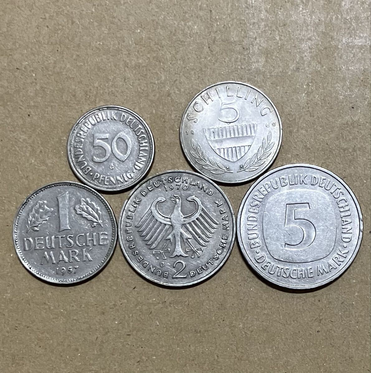 Yahoo!オークション -「ドイツ 2マルク」(硬貨) (貨幣)の落札相場