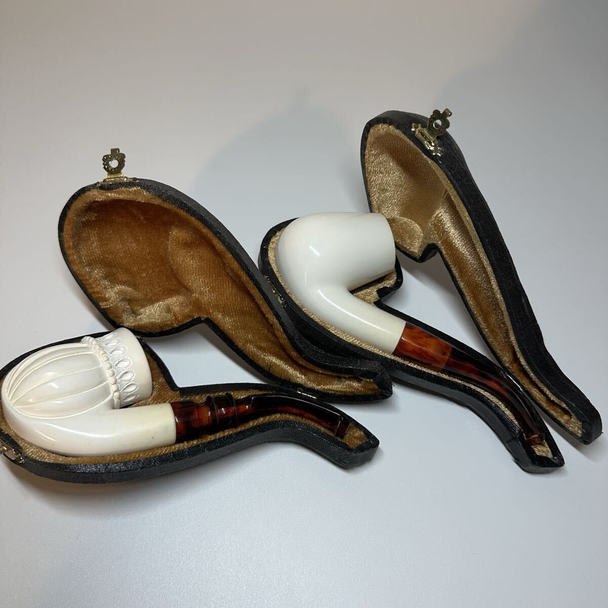 Yahoo!オークション -「メシャムパイプ」(パイプ) (喫煙グッズ)の落札