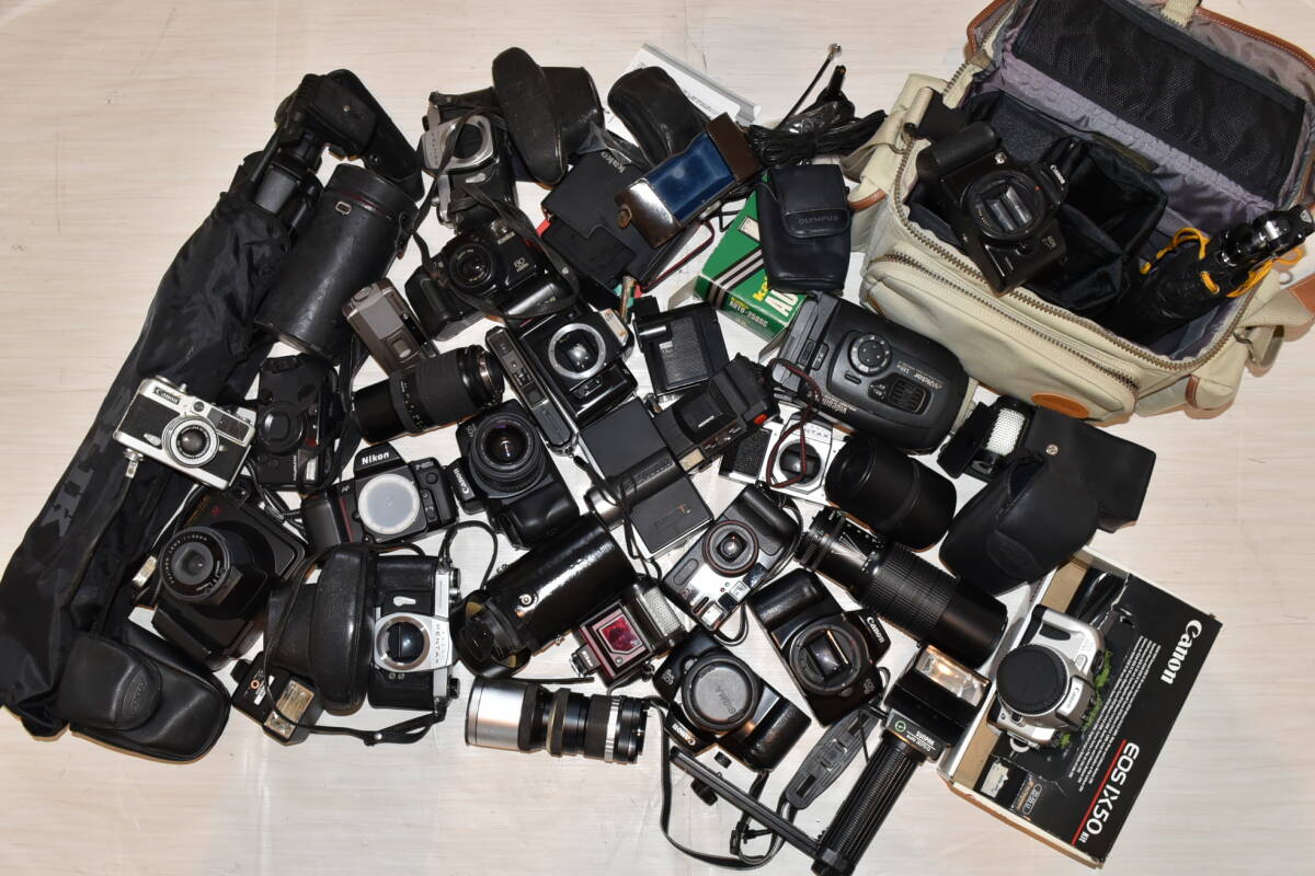 一眼レフカメラまとめ売り ジャンク】一眼レフカメラ レンズ まとめ