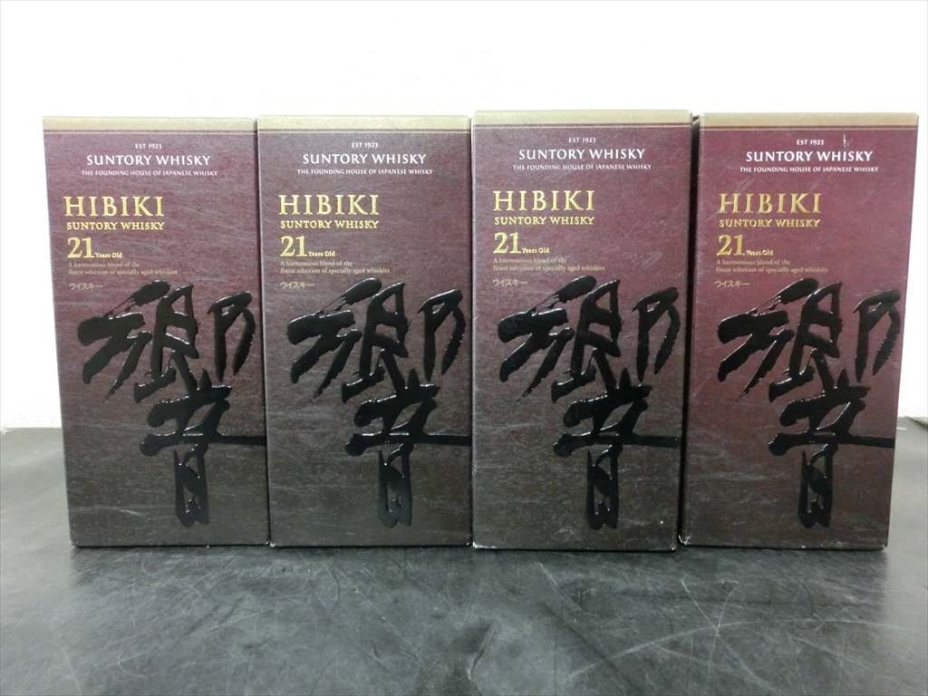Yahoo!オークション -「響21年 空瓶」(アルコール) (飲料)の落札相場