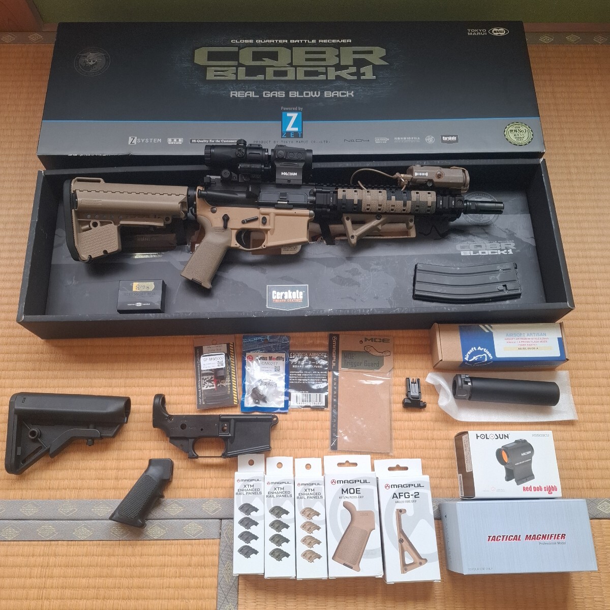 2026年最新】Yahoo!オークション -東京マルイ cqbr block1の中古品