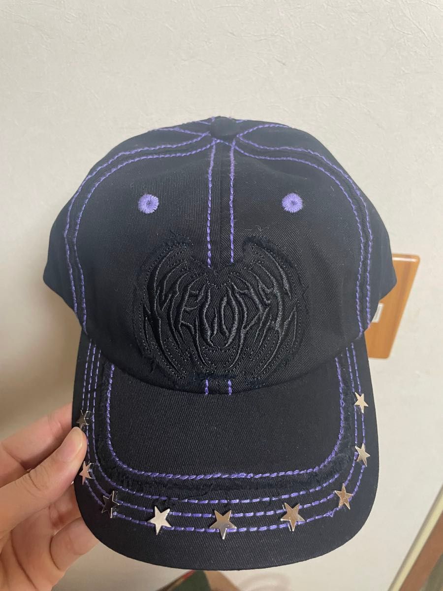 EC MELODI Red Plaid Star Studded Hat キャップ cap｜Yahoo!フリマ