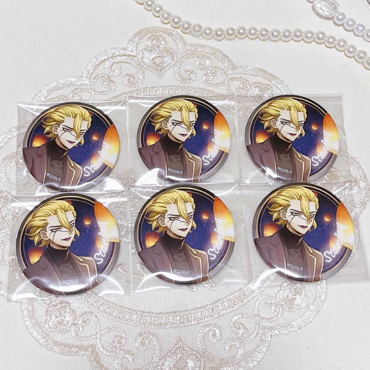 Dr.STONE スカイランタン 缶バッジ 龍水 20個 Dr.STONE スカイランタン