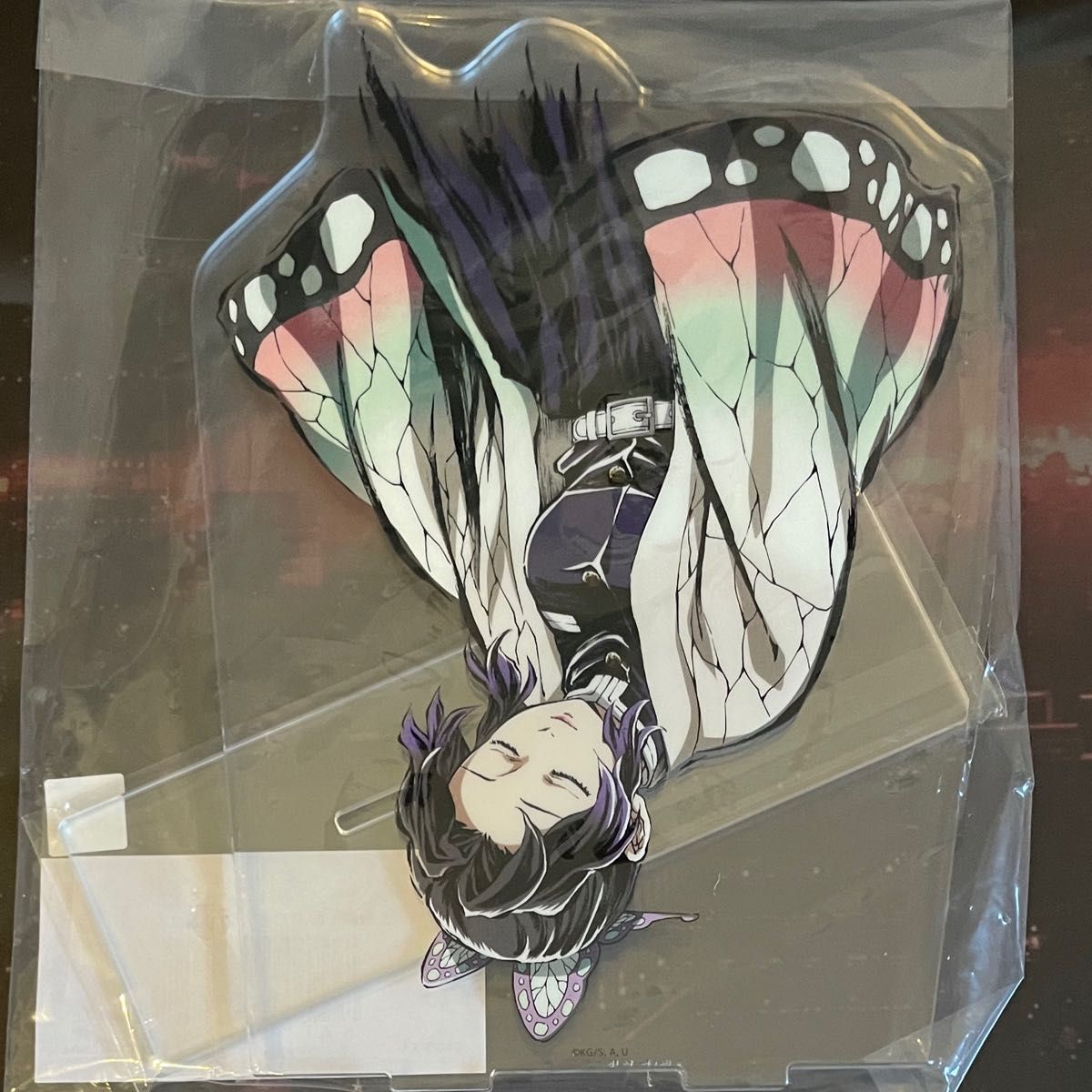 鬼滅の刃 スタンド付きアクリルプレート 漆ノ章 胡蝶しのぶ ナムコ限定