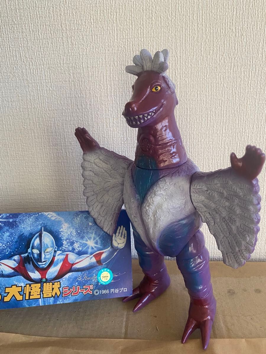 怪獣郷 光怪獣 プリズ魔 帰マン入り ソフビ 帰ってきたウルトラマン