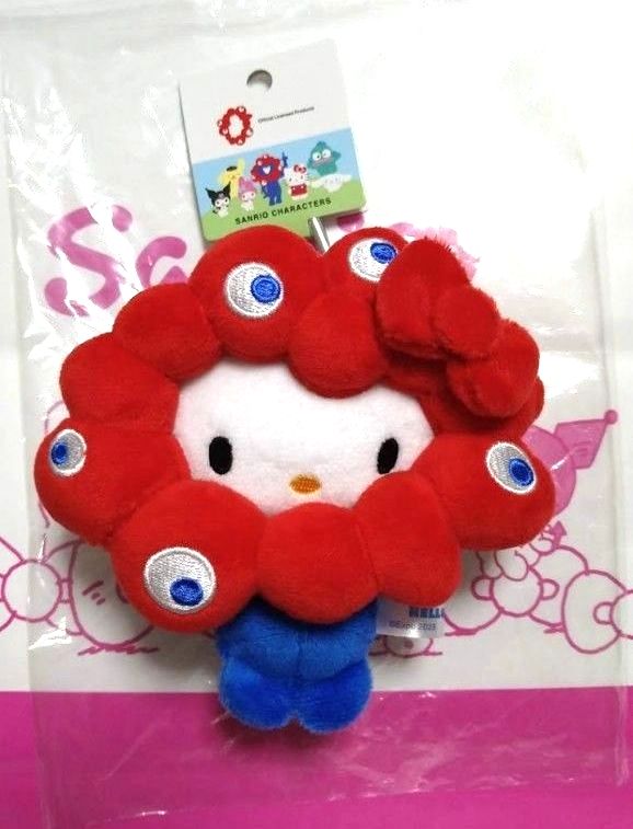 推しカラーサンリオミャクミャクカラビナぬいぐるみハンギョドン