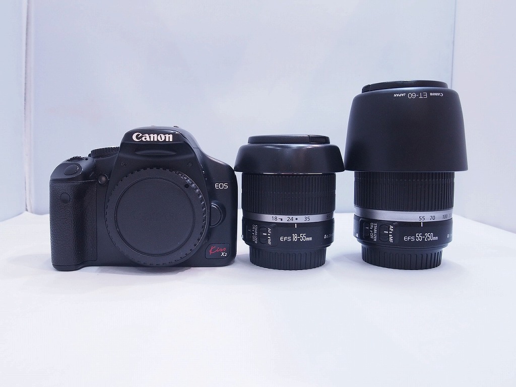 CANON EOS Kiss X2 ダブルズームキット オークション比較 - 価格.com