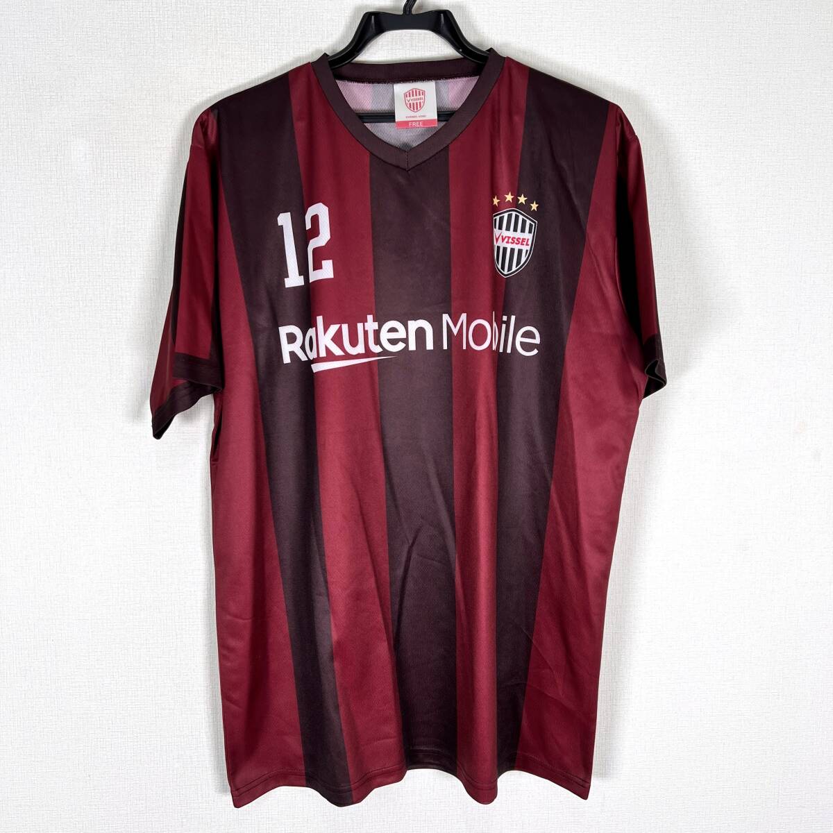 ヴィッセル神戸 VISSEL KOBE 12番 ユニフォーム 応援グッズ Sサイズ