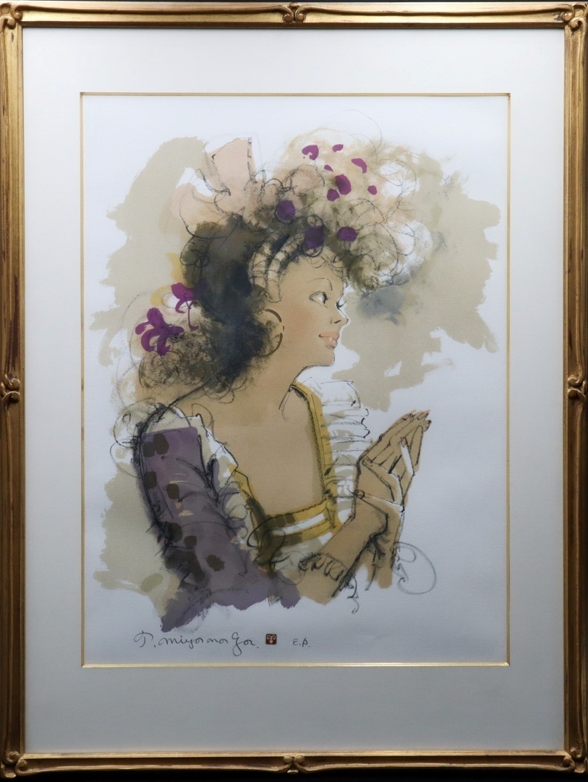 Yahoo!オークション -「宮永岳彦 リトグラフ」の落札相場・落札価格