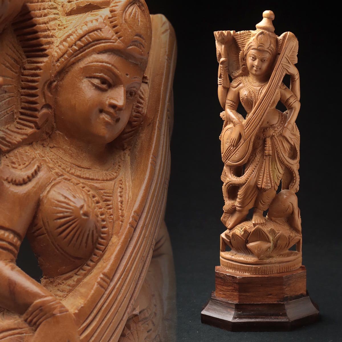 Yahoo!オークション -「弁財天 像」(美術品) の落札相場・落札価格